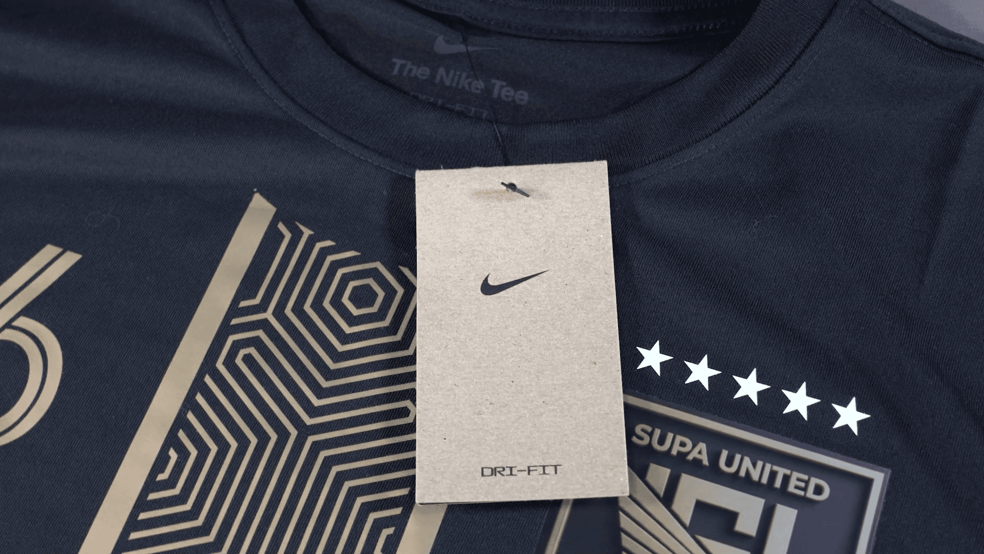 Supacolour Lo Melt transfer applied to a Dri-FIT performance jersey