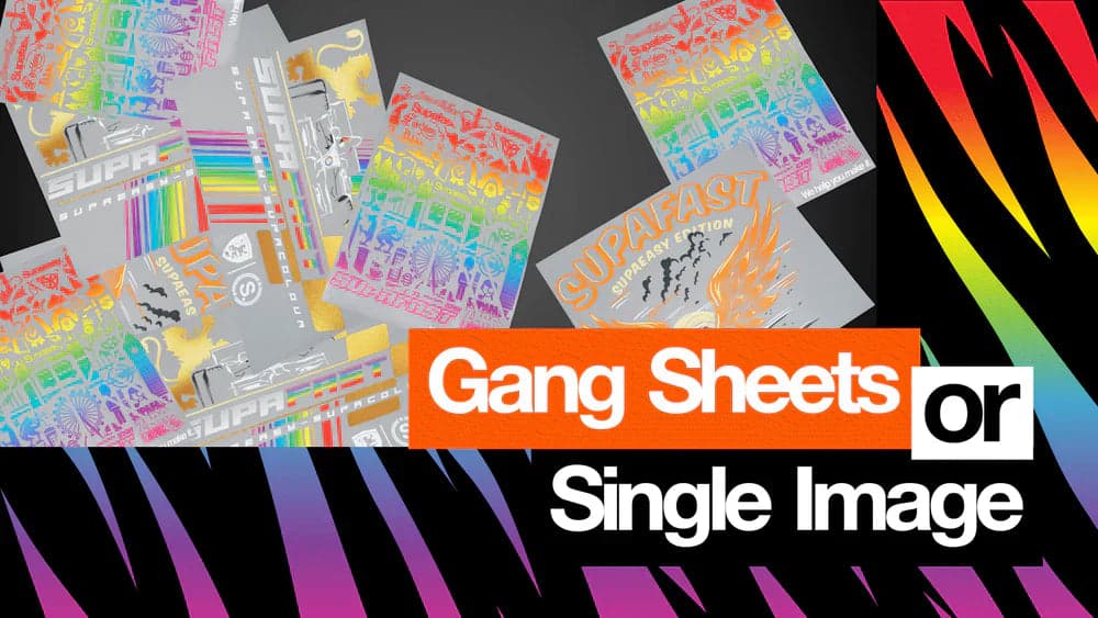 Single Image Transfers & Gang Sheets: The Basics